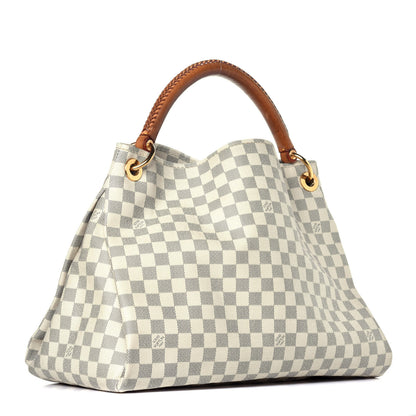 Louis Vuitton Damier Azur Artsy MM 3 of 9