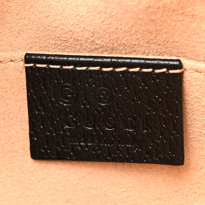 Gucci Calfskin Web Mini Ophidia Shoulder Bag Black 6 of 10