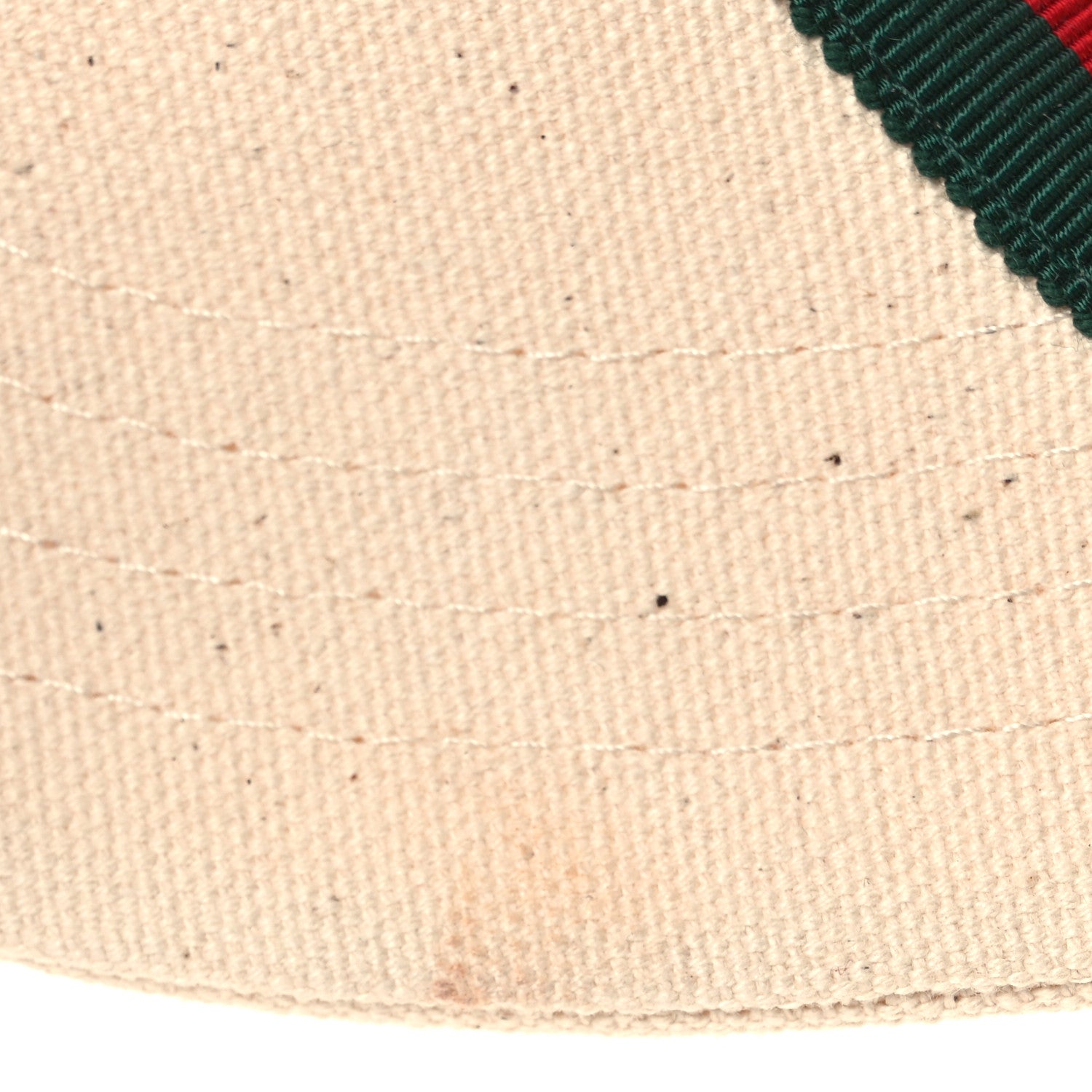Gucci Cotton Logo Baseball Hat M Beige 10 of 10