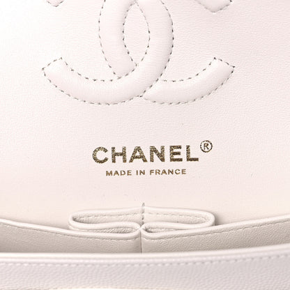 Chanel Caviar Quilted Small Double Flap White 6 of 11