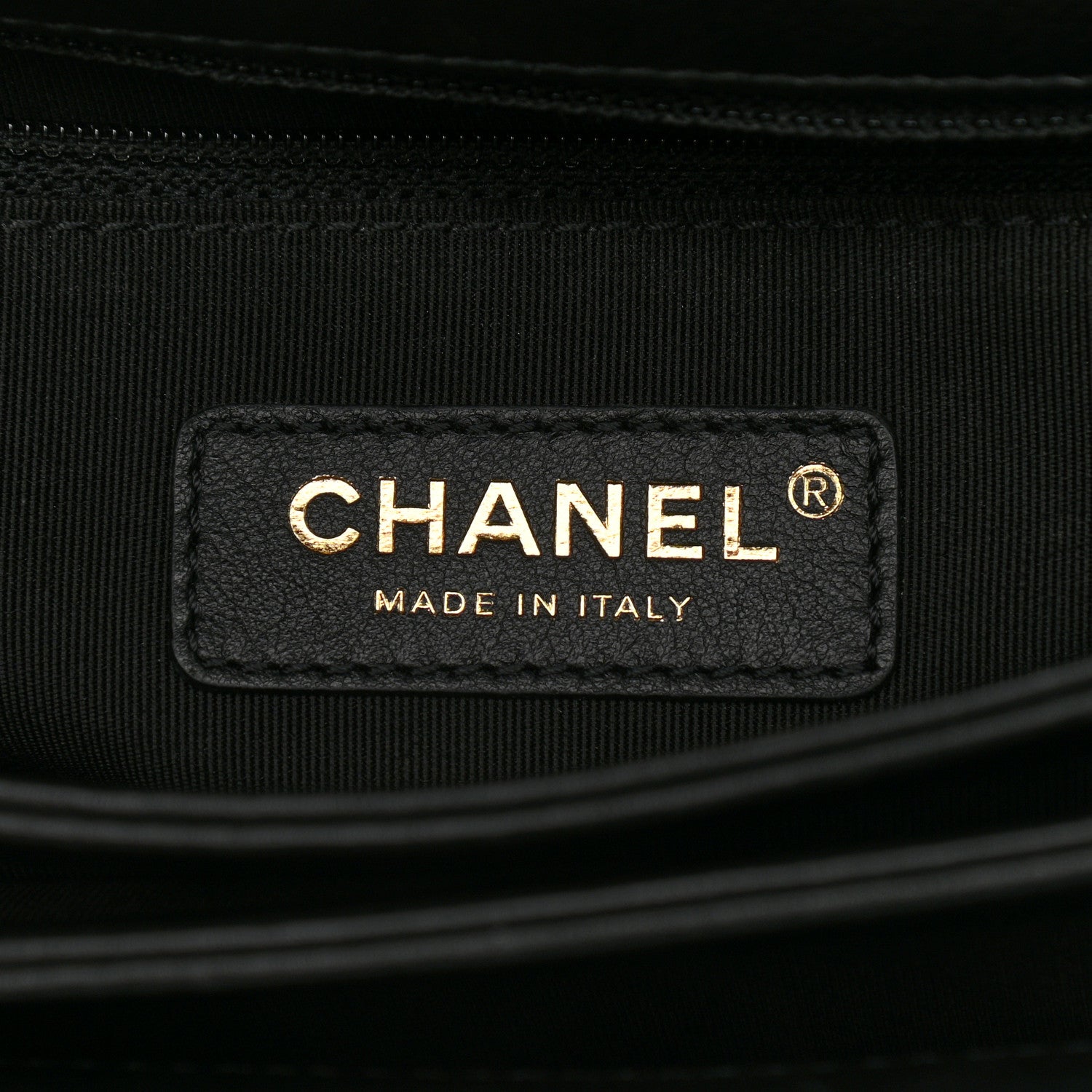 Chanel Calfskin Quilted Small Gold Top Handle Flap Black 6 of 9