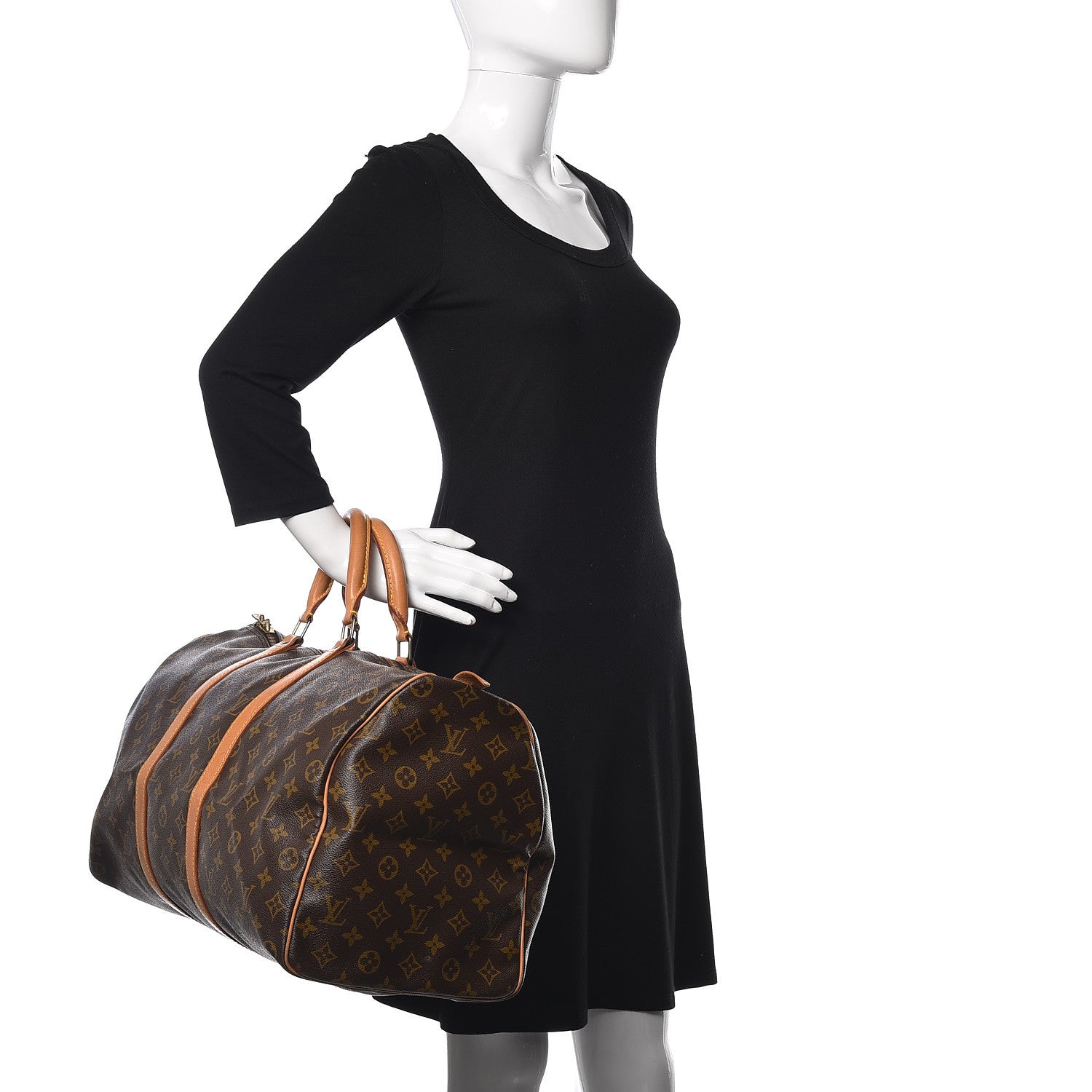 Louis Vuitton Monogram Keepall 50 2 of 12