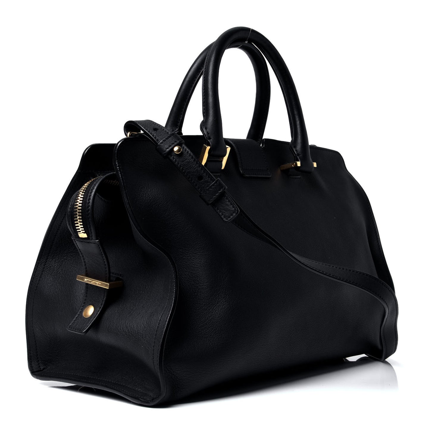 Calfskin Classic Small Y Cabas Black
