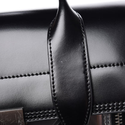 3.1 Phillip Lim 3.1 Smooth Calfskin Specchio Medium Pashli Satchel Black Silver 14 of 16