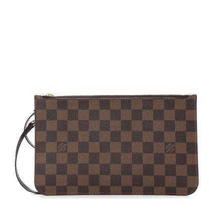 Louis Vuitton Damier Ebene Neverfull MM GM Pochette 1 of 7