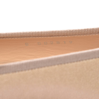 Chanel Iridescent Caviar Ballerina Flats 35 Beige 8 of 9