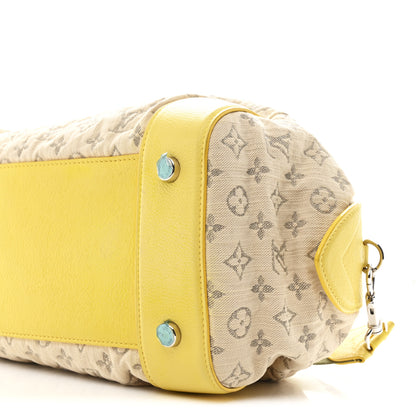 Louis Vuitton Monogram Denim Speedy Round Yellow 10 of 11