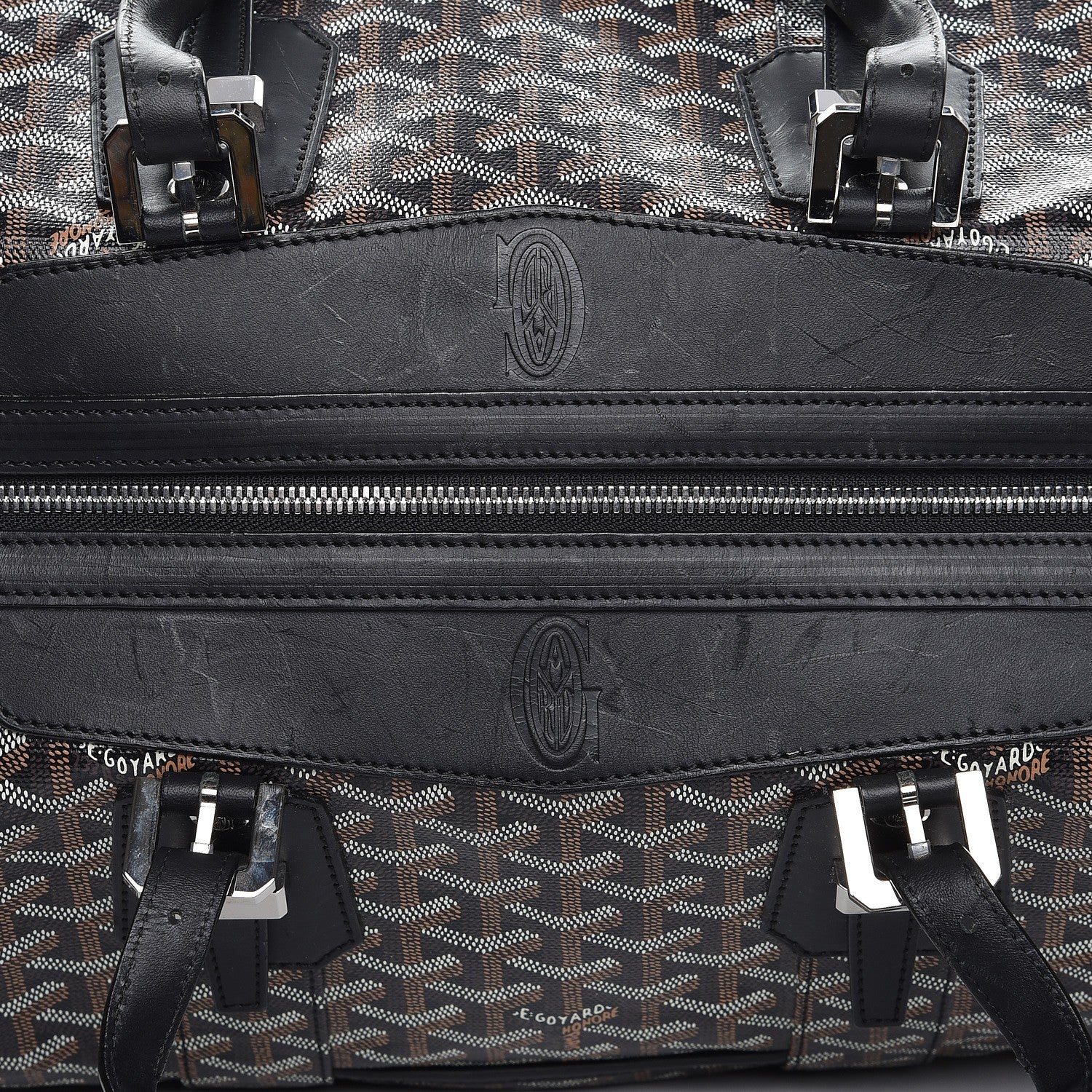 Goyard Goyardine Boeing 45 Black 13 of 15