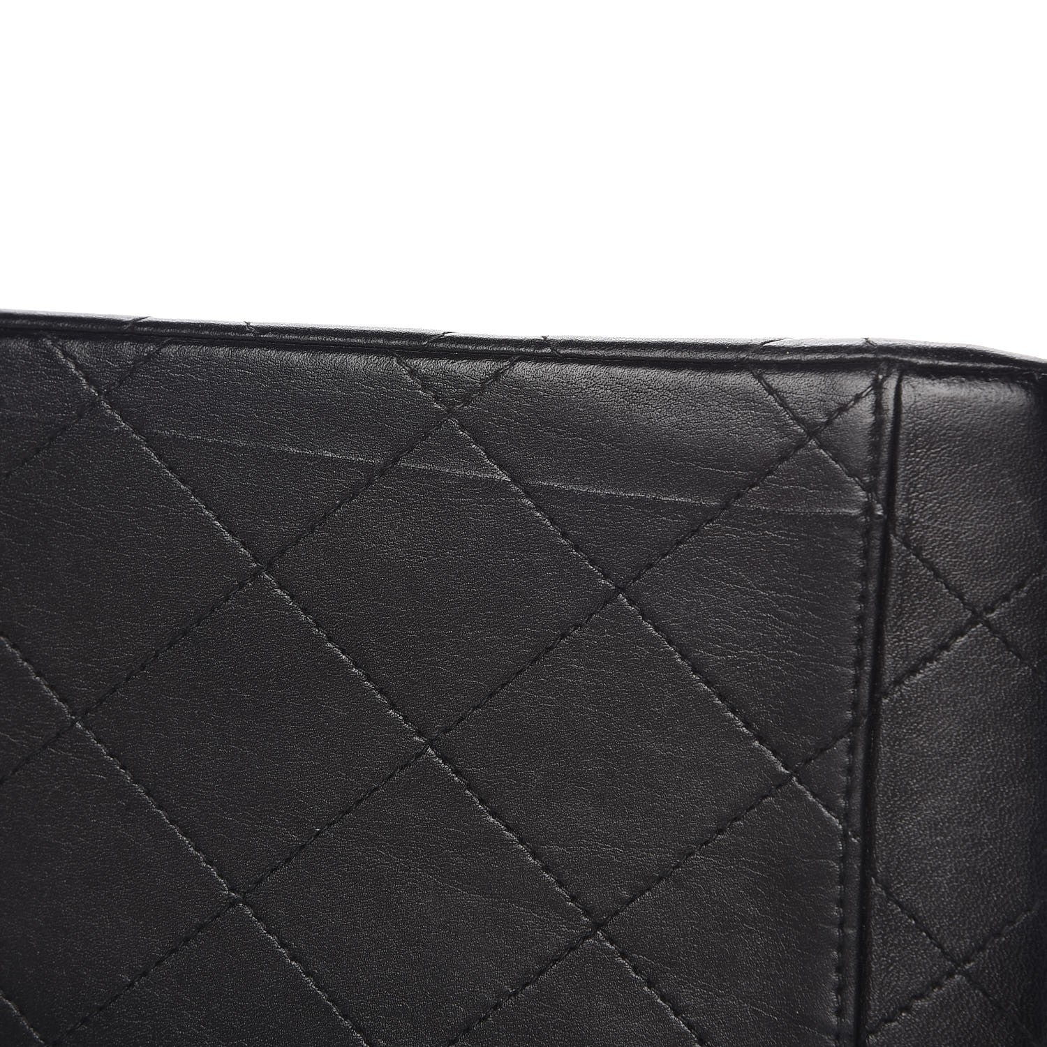 Chanel Lambskin Quilted XL Jumbo Single Flap Black 14 of 14