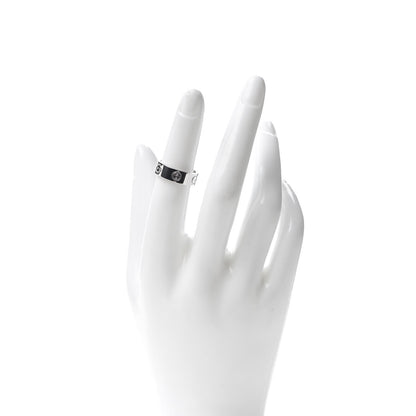 Cartier 18K White Gold 5.5mm LOVE Ring 49 4.75 2 of 4