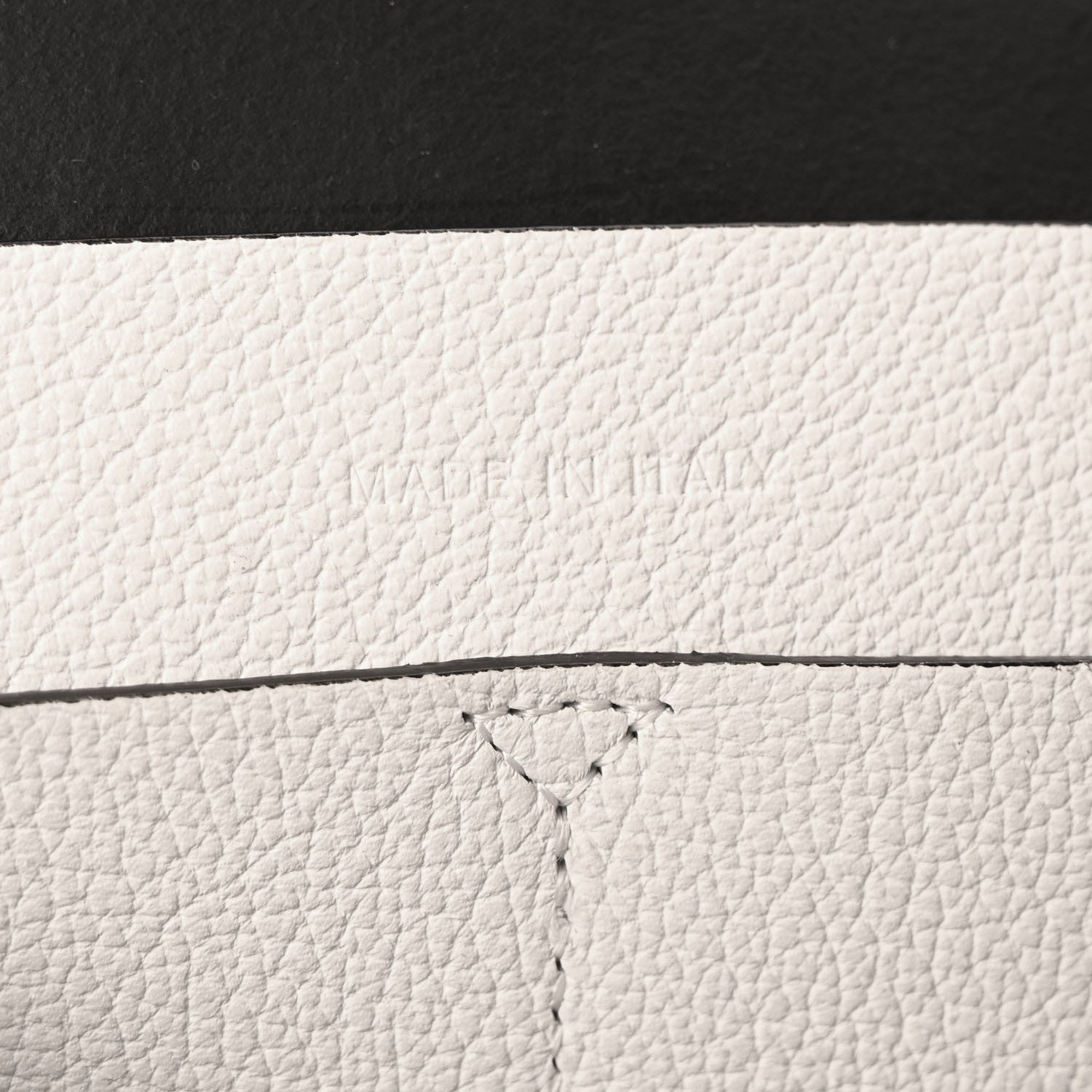 Christian Dior Supple Grained Calfskin Large Open Bar Tote White 7 of 10