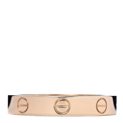 Cartier 18K Yellow Gold 3.5mm LOVE Wedding Band Ring 57 8 3 of 5