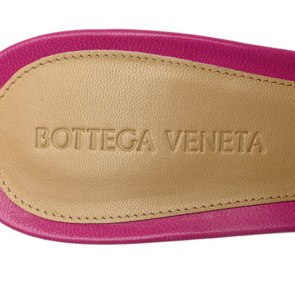 Bottega Veneta Lambskin Stretch Mule Sandals 38 Hollyhock 6 of 8
