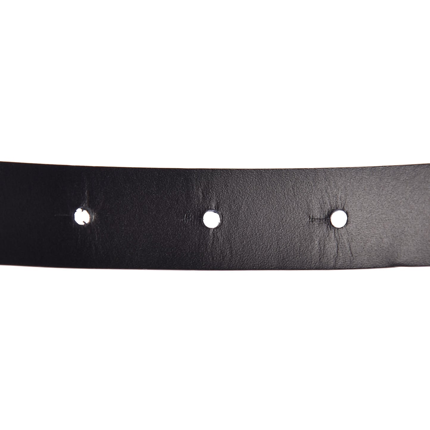 Patent CC Logo Skinny Belt 80 32 Blue