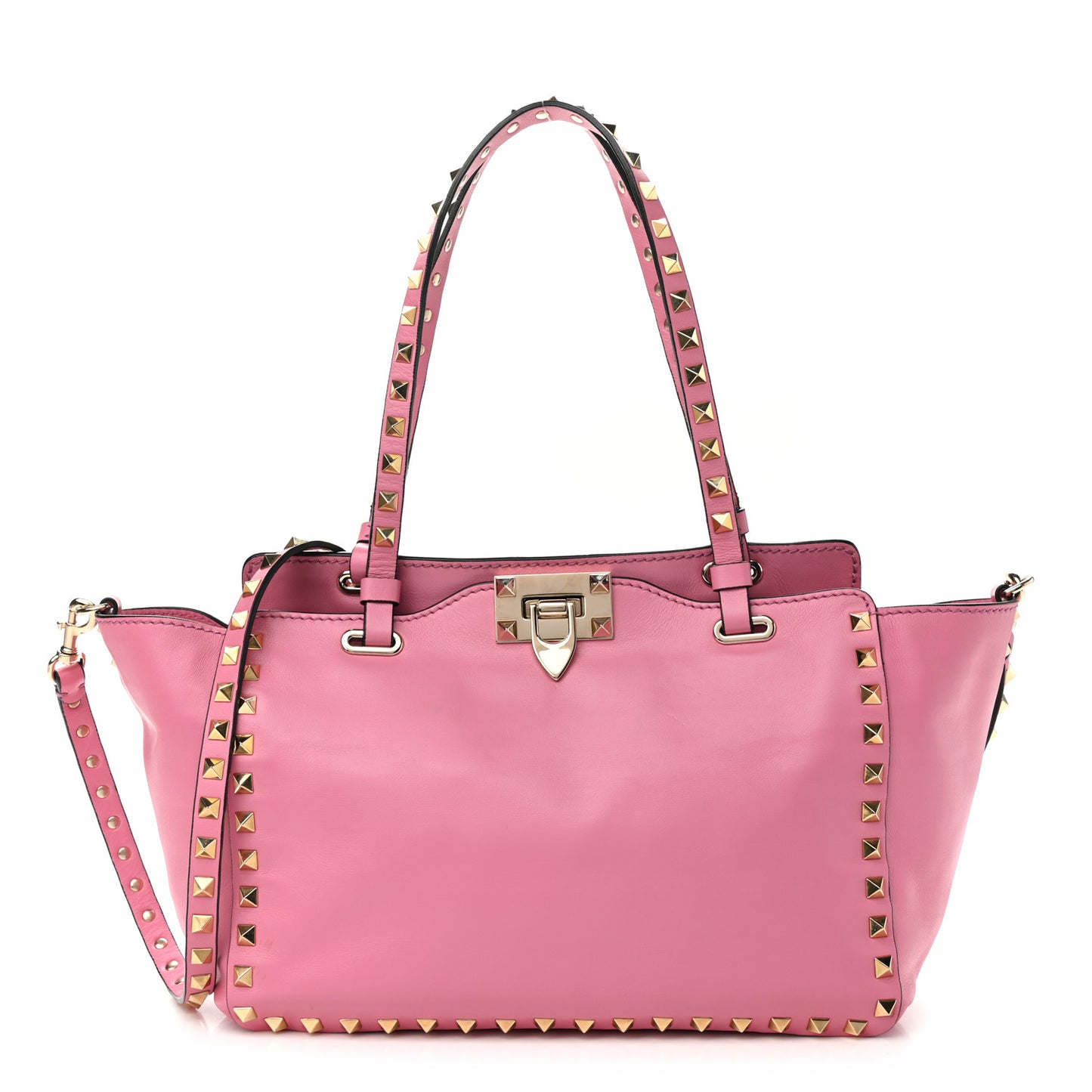 Vitello Small Rockstud Tote Ninphea