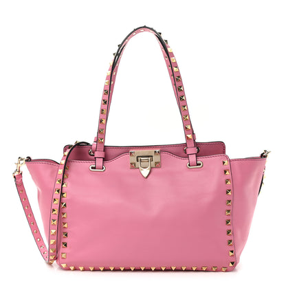 Valentino Garavani Vitello Small Rockstud Tote Ninphea 1 of 10