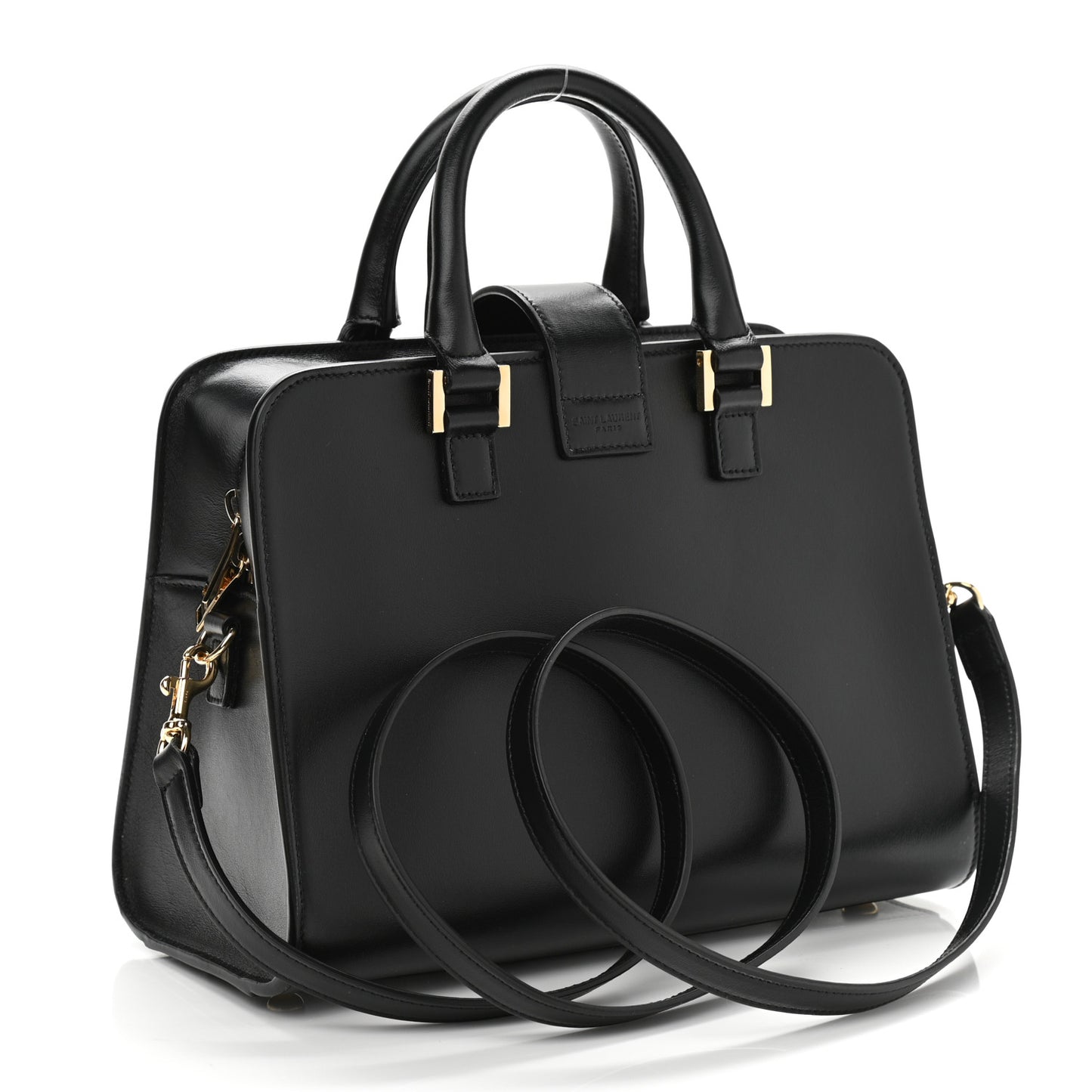 Calfskin Monogram Baby Cabas Black