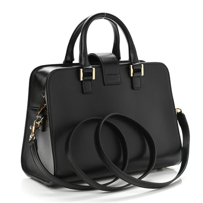 Saint Laurent Calfskin Monogram Baby Cabas Black 4 of 11