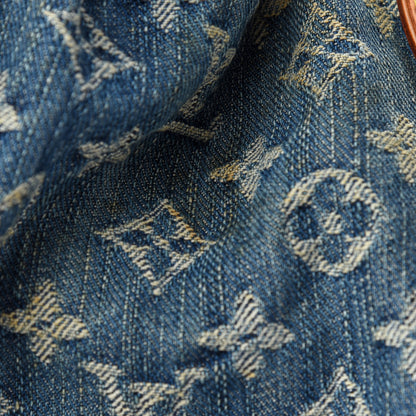 Louis Vuitton Denim Mahina XL Blue 10 of 11