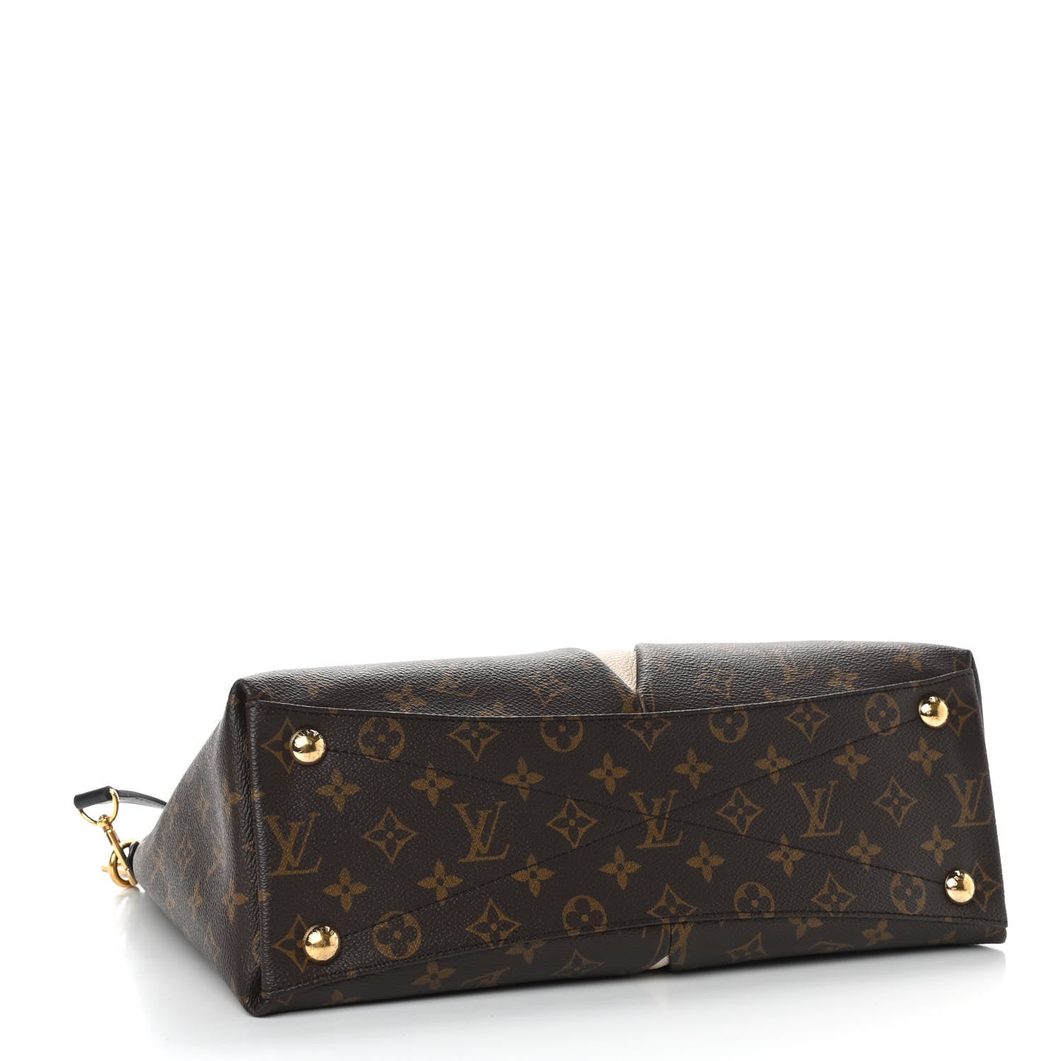 Louis Vuitton Monogram V Tote MM Khaki Cream 4 of 11