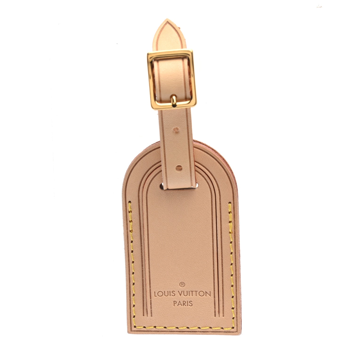 Louis Vuitton Vachetta Luggage Tag 1 of 3