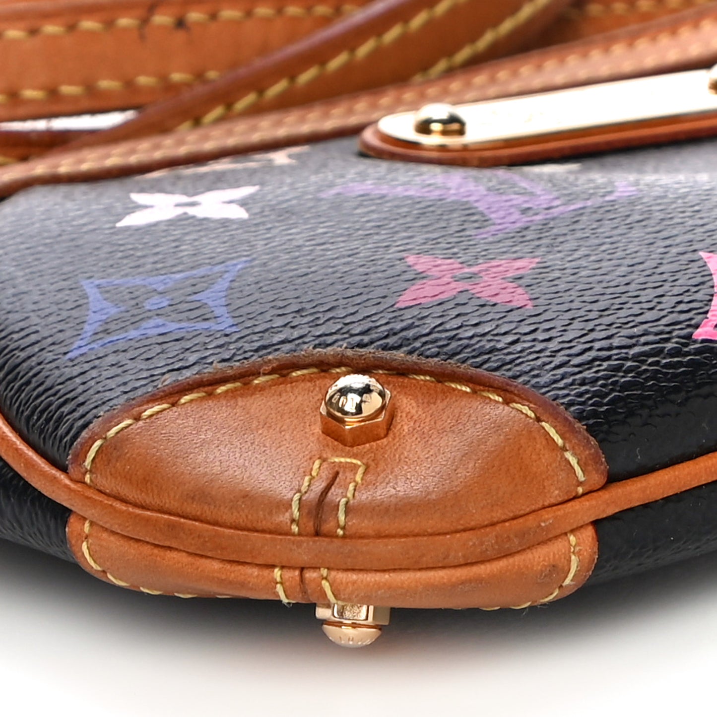 Monogram Multicolor Pochette Milla MM Black