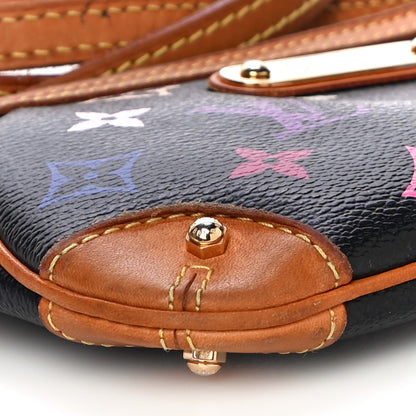 Louis Vuitton Monogram Multicolor Pochette Milla MM Black 5 of 17