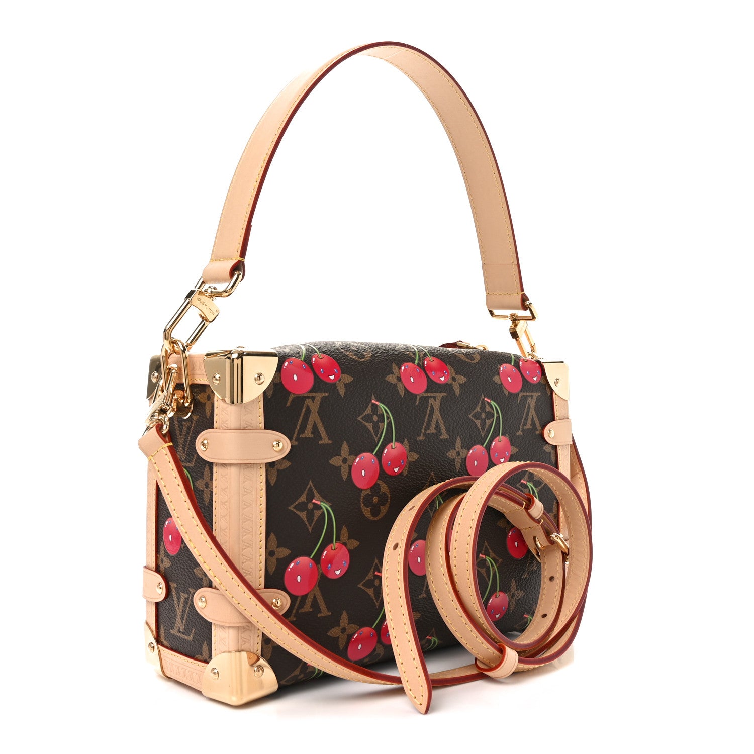 Louis Vuitton LV X TM Monogram Cerises Side Trunk MM 3 of 10