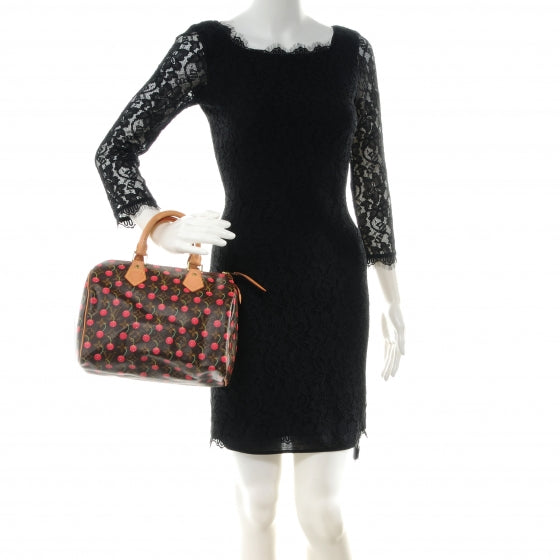 Monogram Cerises Speedy 25