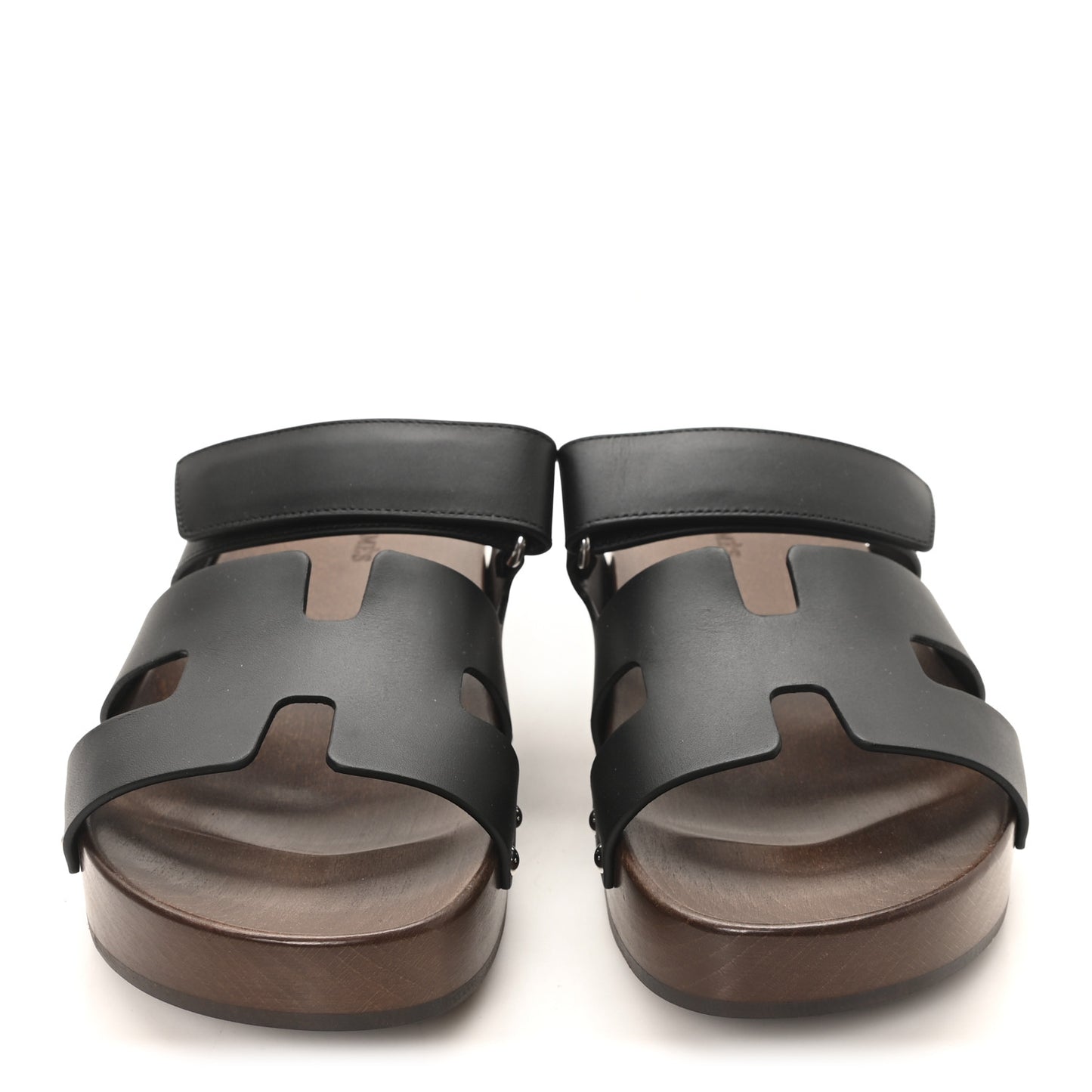 Calfskin Womens Kos Clog 37 Black