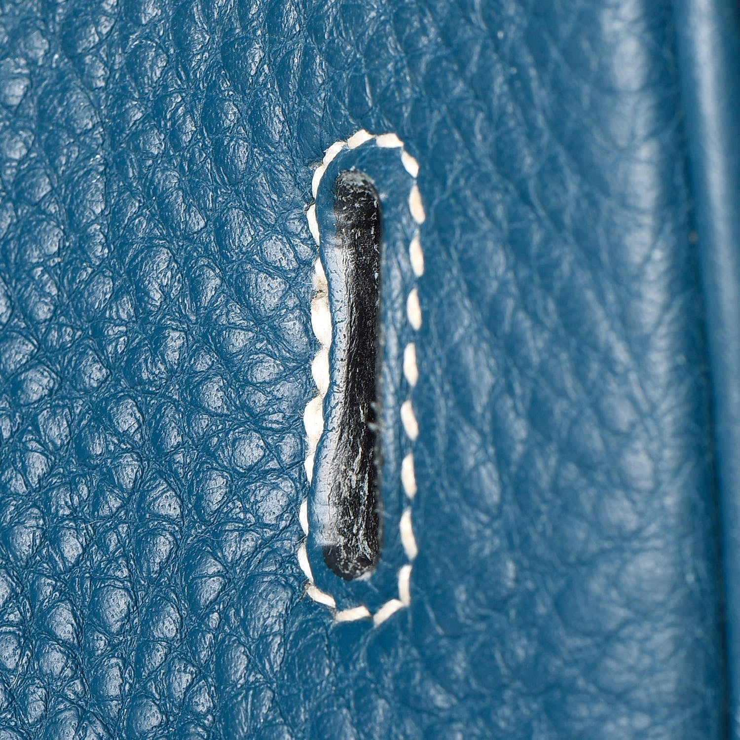 Hermes Taurillon Clemence Birkin 35 Bleu Thalassa 33 of 56