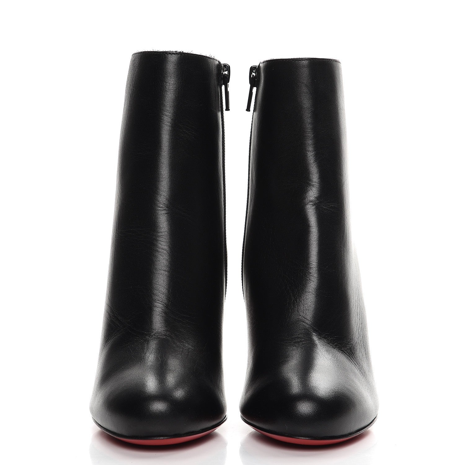 Christian Louboutin Calfskin Ankle Boots 35 Black 2 of 8