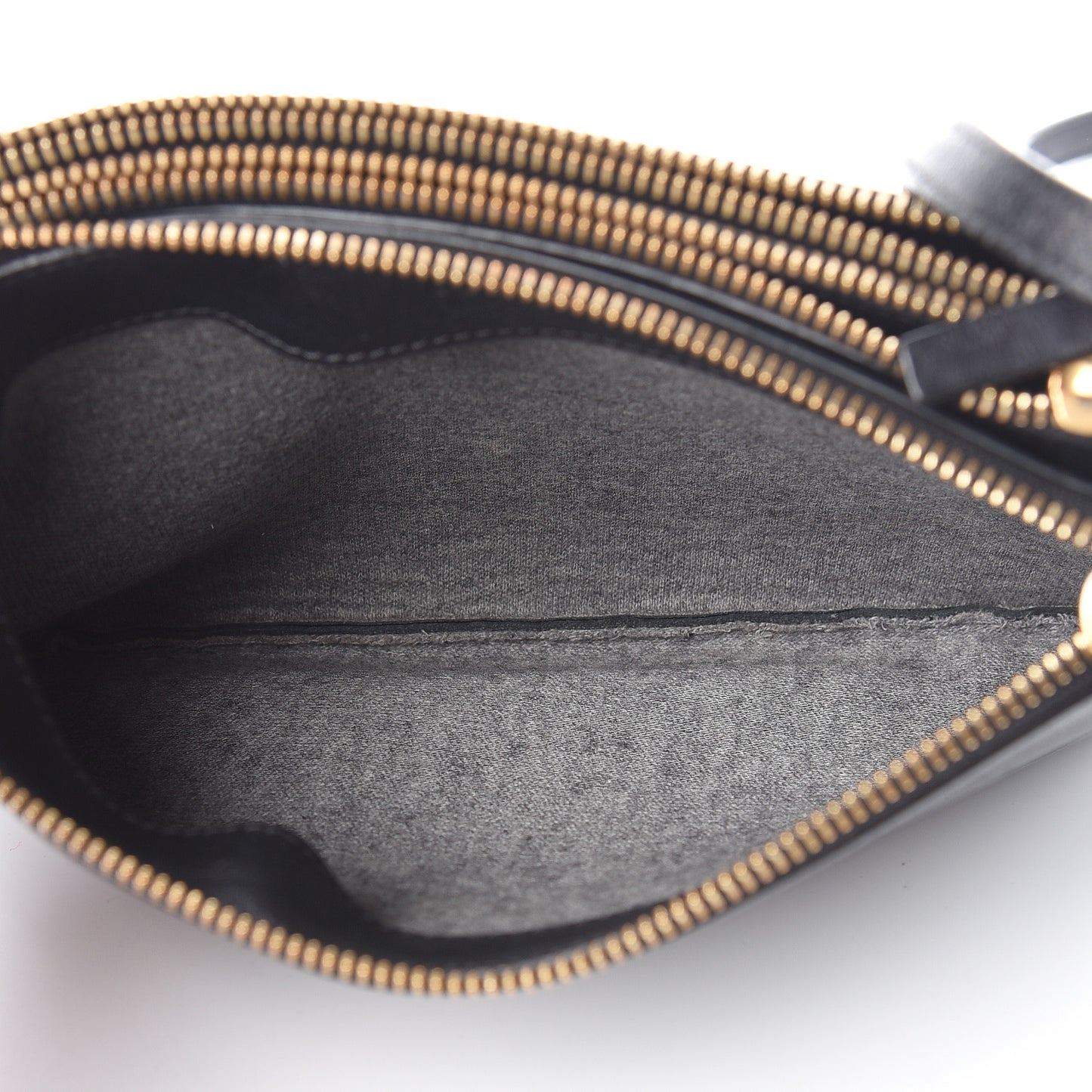 Lambskin Small Trio Crossbody Bag Black