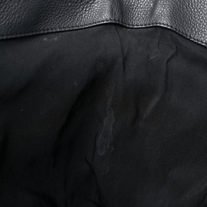 Chanel Bullskin Stitched Large Shopping Bag Black 13 of 18