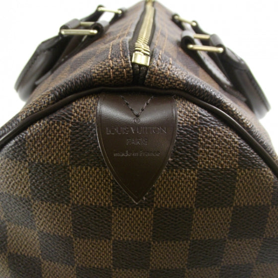 Louis Vuitton Damier Ebene Speedy 30 7 of 9