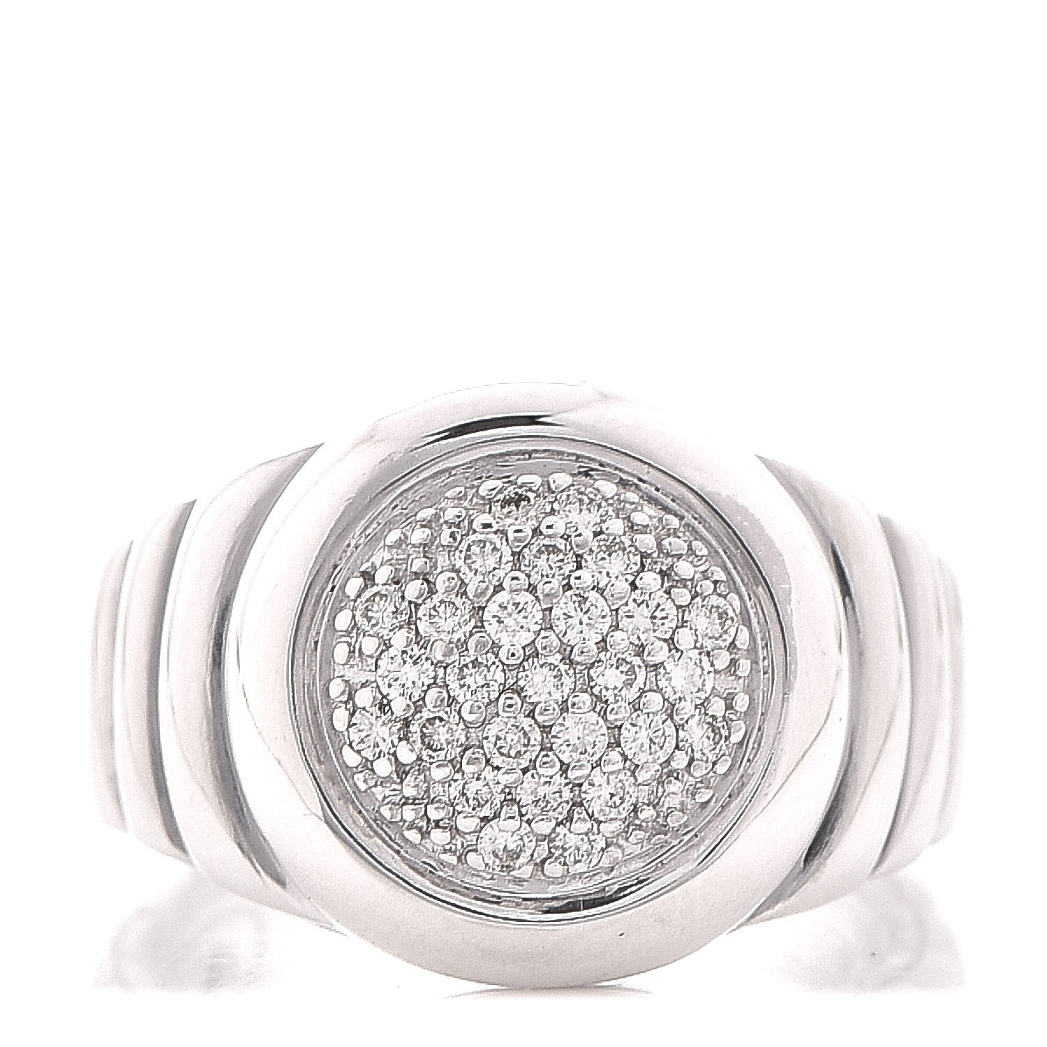John Hardy Sterling Silver Diamond Bedeg Ring 57 8 1 of 5