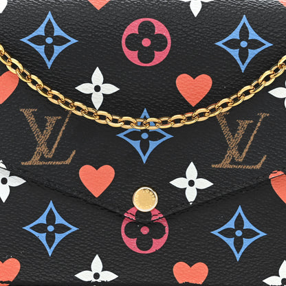 Louis Vuitton Game On Felicie Chain Wallet Black 8 of 10