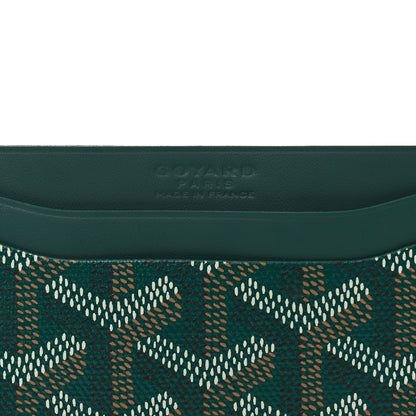 Goyard Goyardine Saint Sulpice Card Holder Green 6 of 7