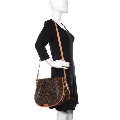 Louis Vuitton Monogram Menilmontant MM 2 of 10