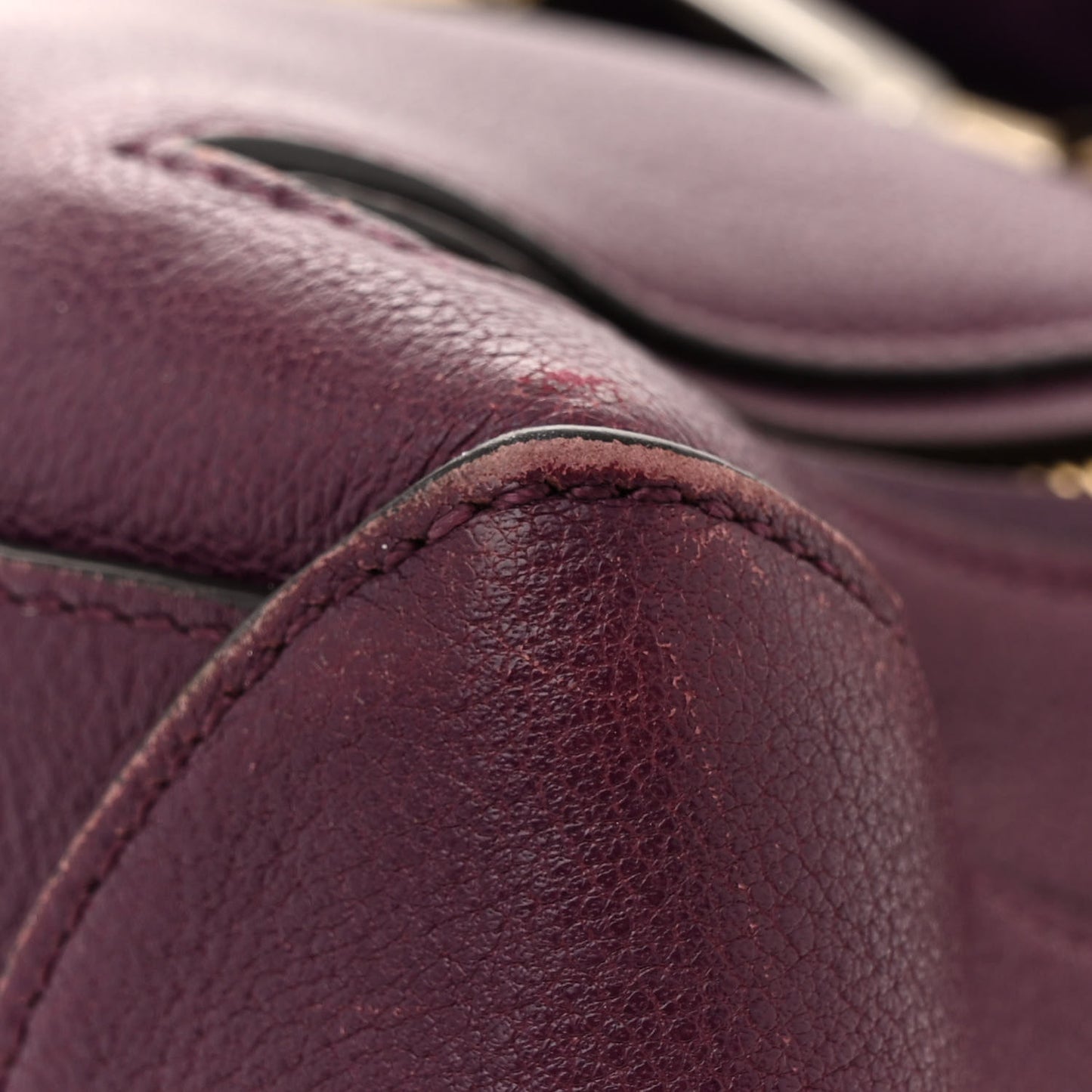 Calfskin Medium Faye Day Shoulder Bag Intense Violine