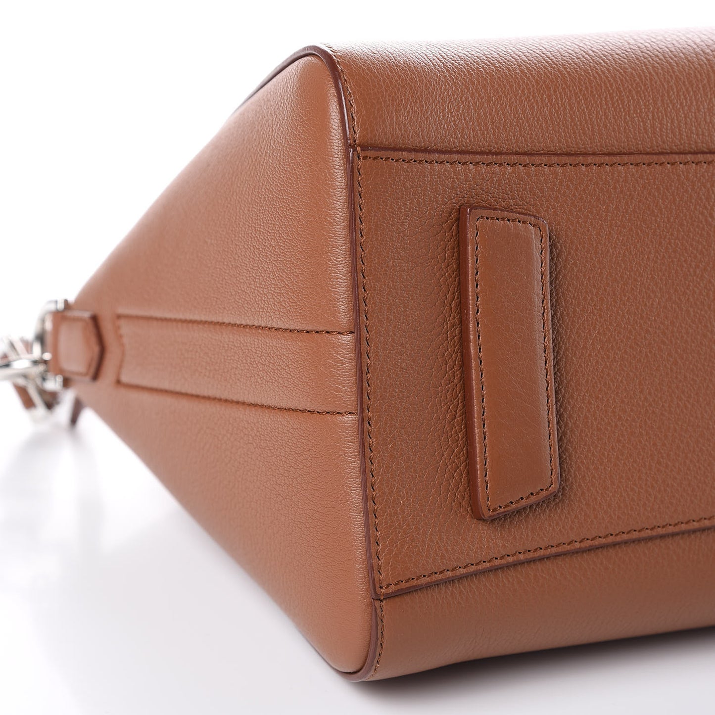 Sugar Goatskin Small Antigona Cognac