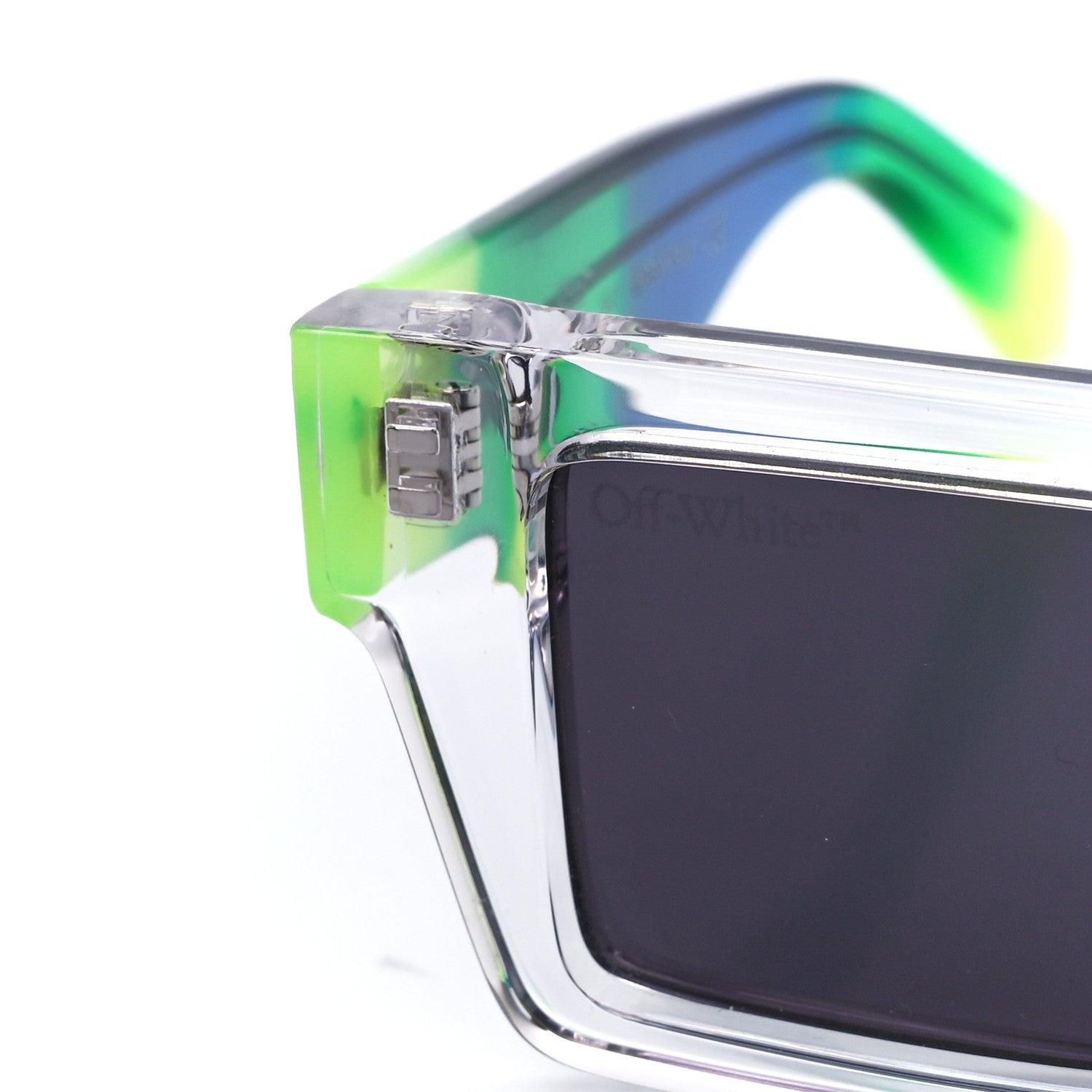 Off-White Nassau Sunglasses Transparent Rainbow 7 of 8