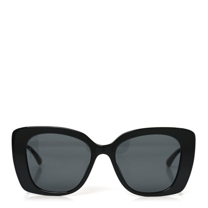 Chanel Acetate Strass Square Sunglasses 5422-B-A Black White 2 of 7