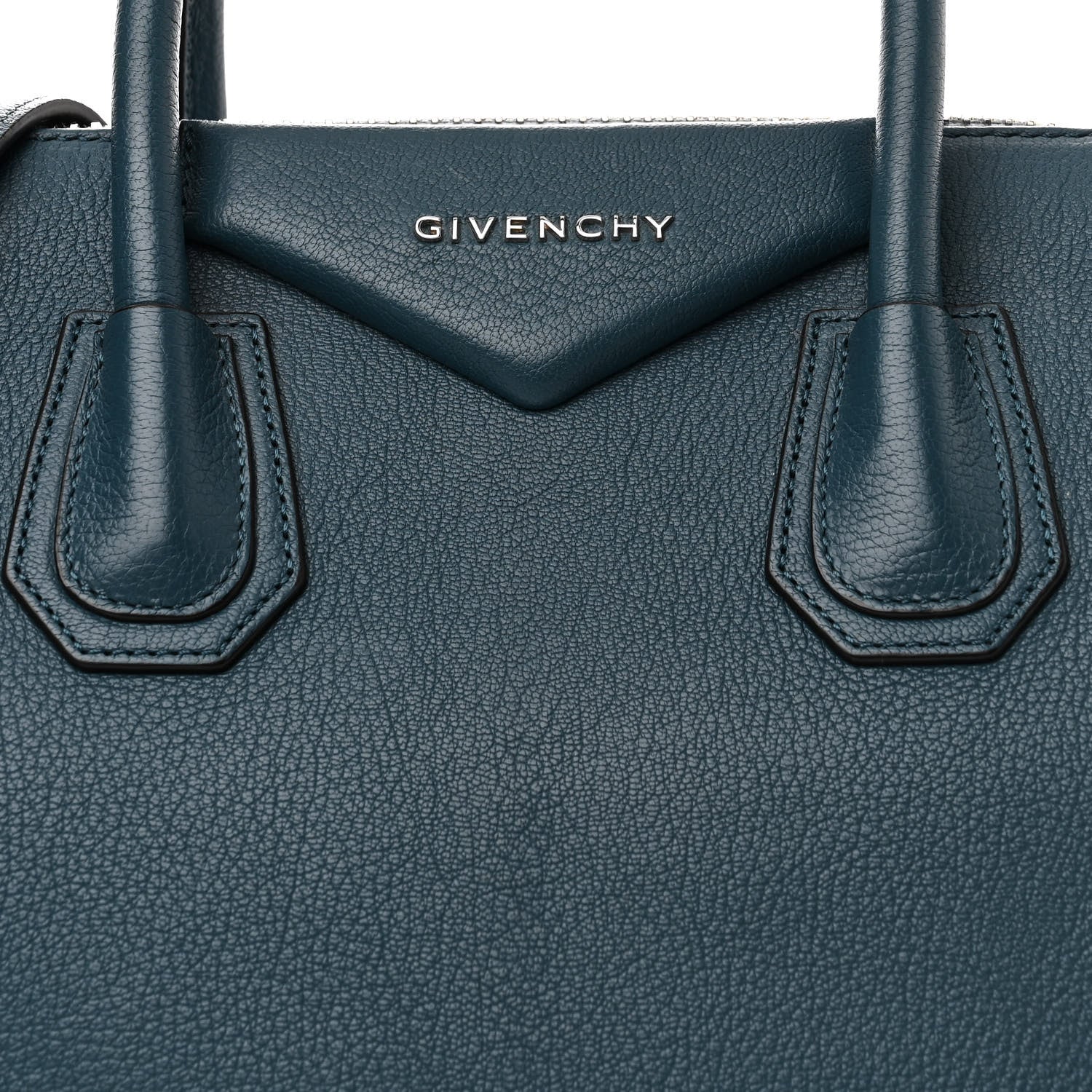 Givenchy Sugar Goatskin Medium Antigona Oil Blue 8 of 10