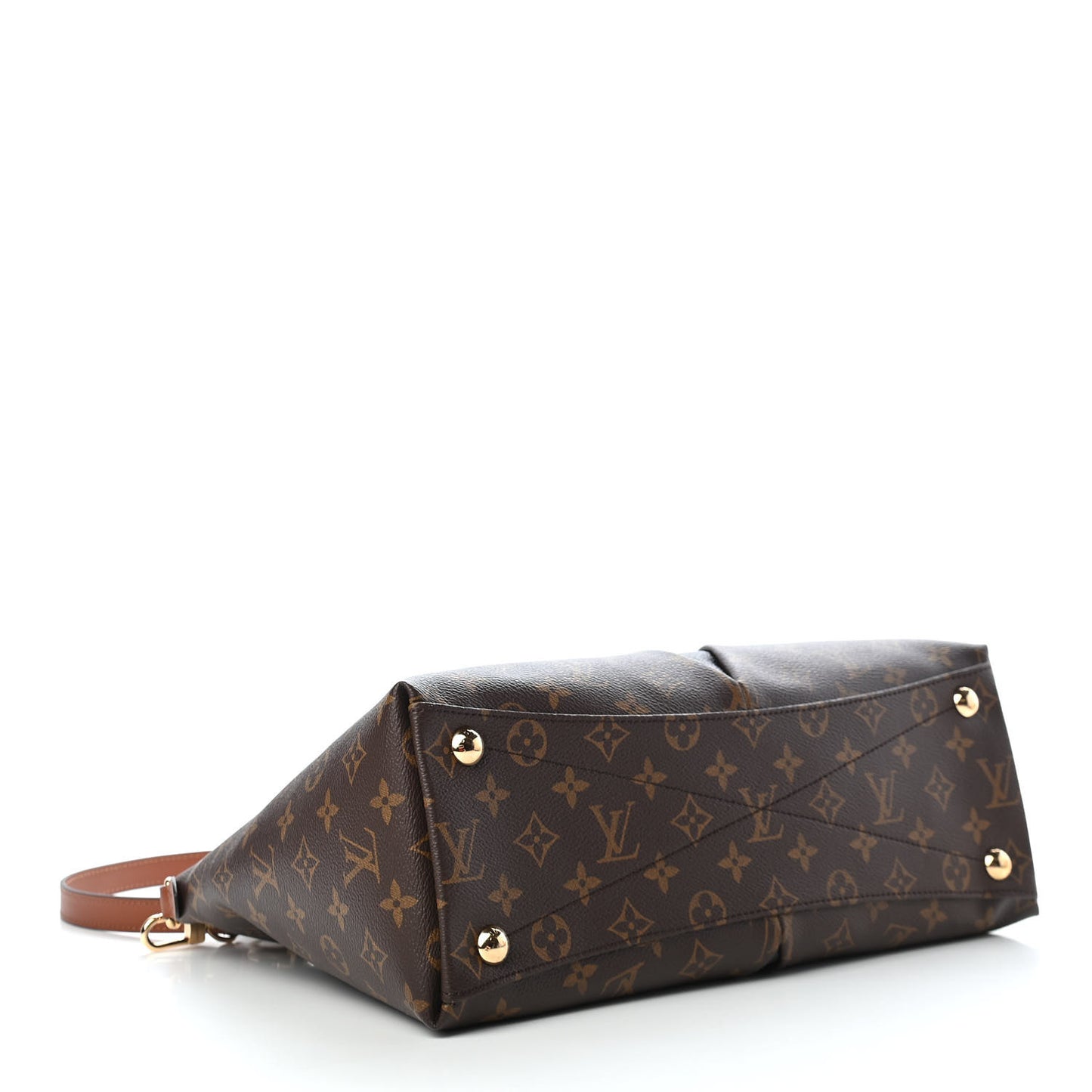 Monogram V Tote MM Black