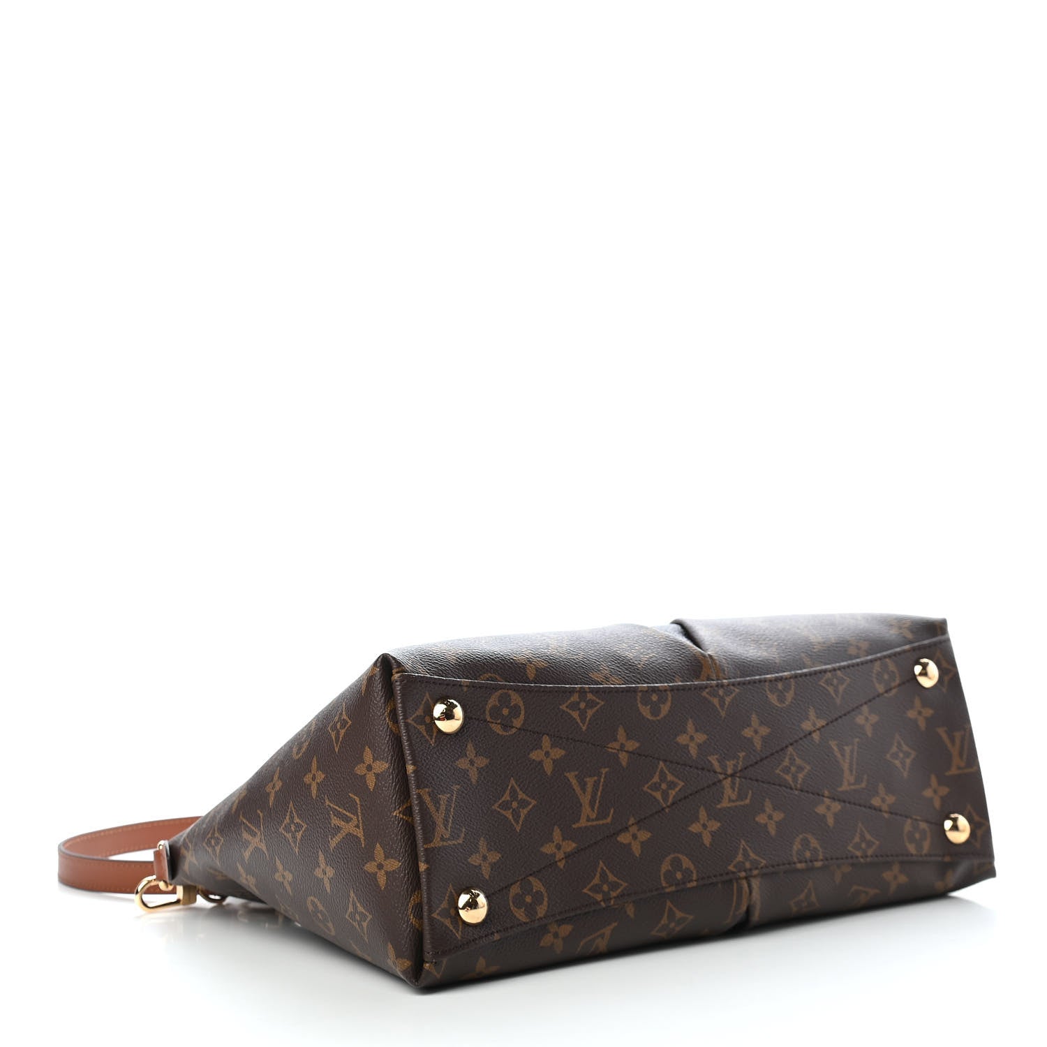 Louis Vuitton Monogram V Tote MM Black 4 of 9