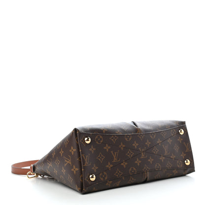 Louis Vuitton Monogram V Tote MM Black 4 of 9