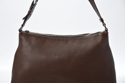 Prada Vitello Daino Shoulder Bag Bruciato 11 of 11