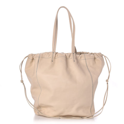 Celine Smooth Calfskin Large Coulisse Cabas Chalk 1 of 7