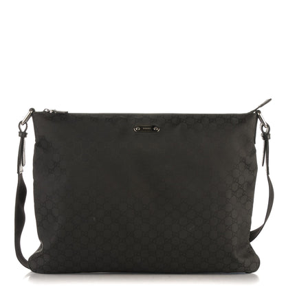 Gucci Nylon Monogram Messenger Black 1 of 7